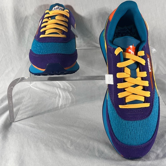 Saucony Athletic Shoes - Purple, Teal, Orange - Picture 1 of 4